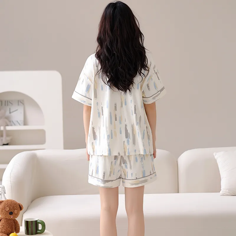 Pretty lady Women's Pajama Sets-4