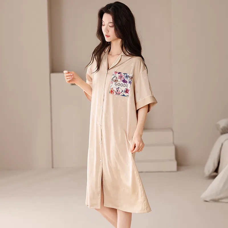 Pretty lady Women's Nightgowns-4