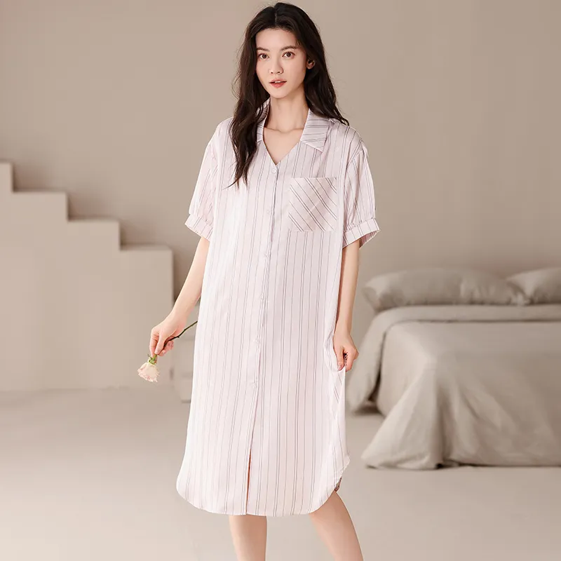 Pretty lady Women's Nightgowns-3