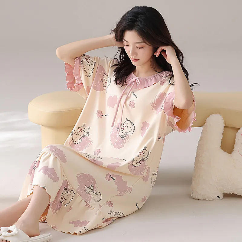 Pretty lady Women's Nightgowns-3