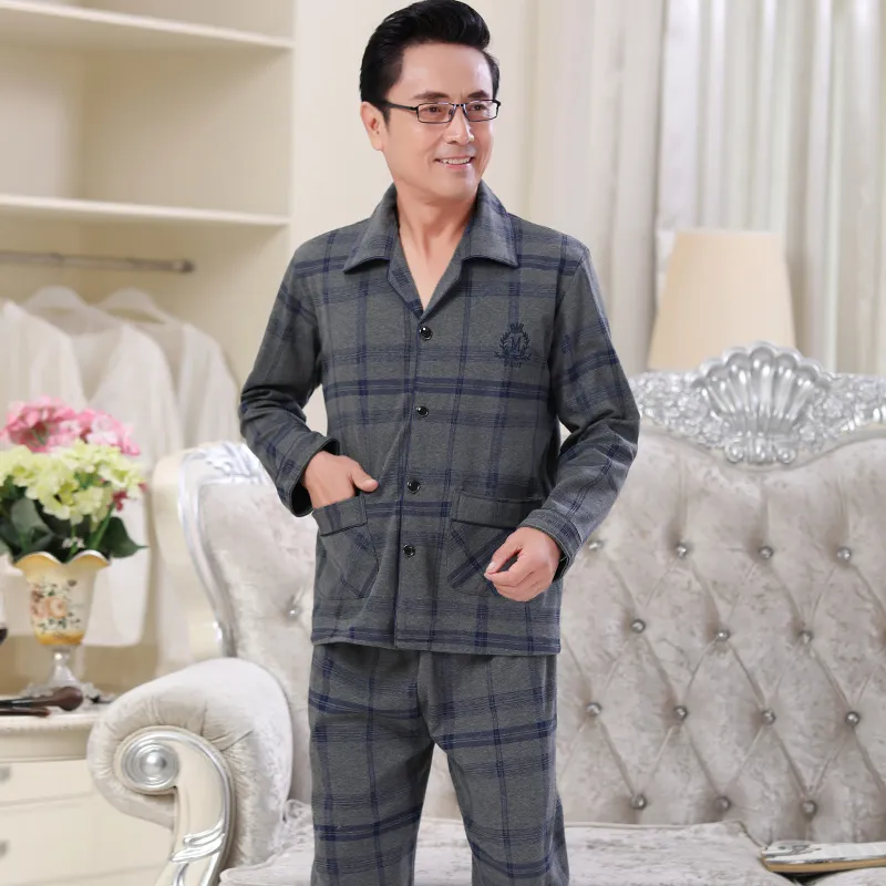 Pretty lady Men Pajama Sets-19