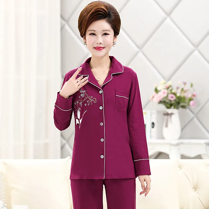 Pretty Lady Pajama Set Women's Image Color-2