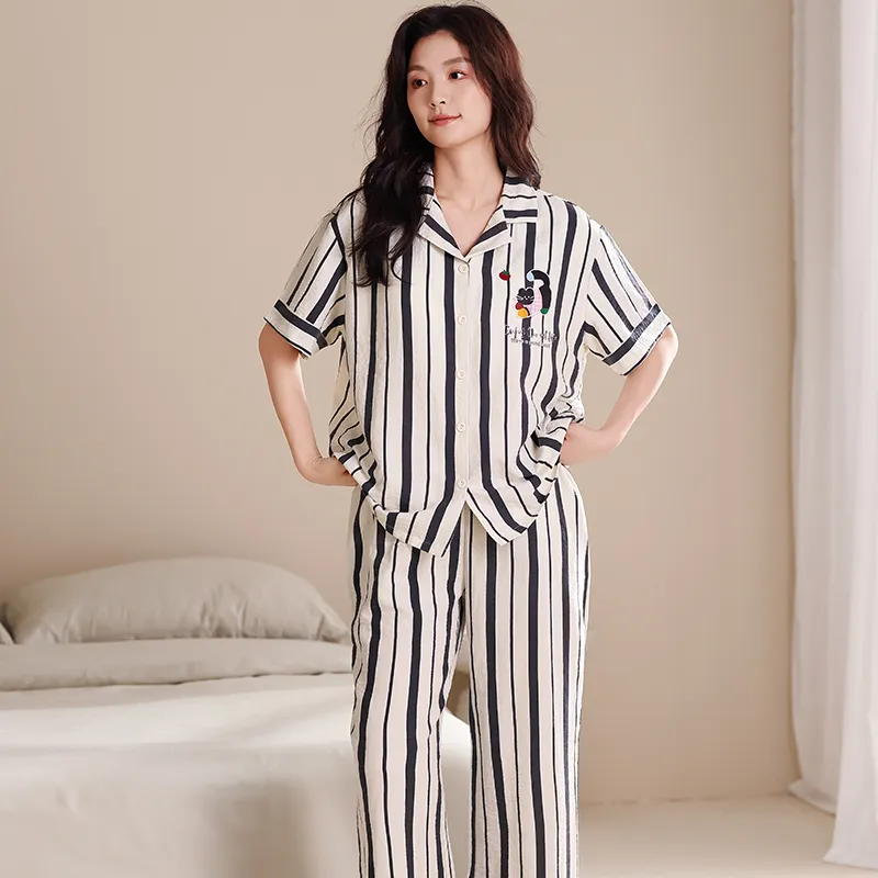 Pretty lady Women's Pajama Sets-5