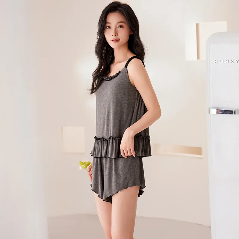 Pretty lady Women's Pajama Sets-4