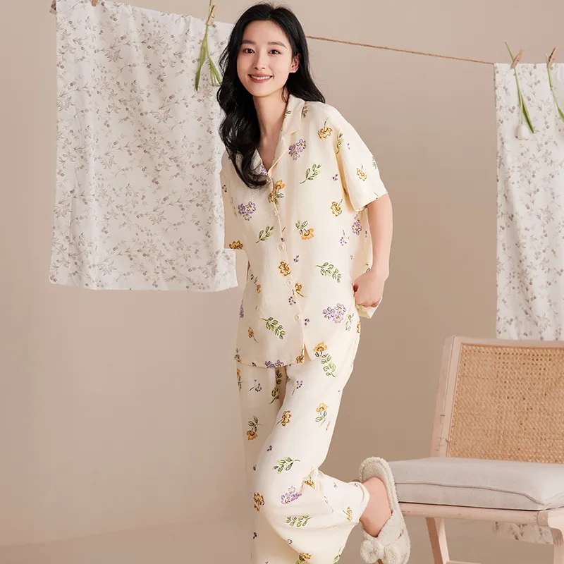 Pretty lady Women's Pajama Sets-3