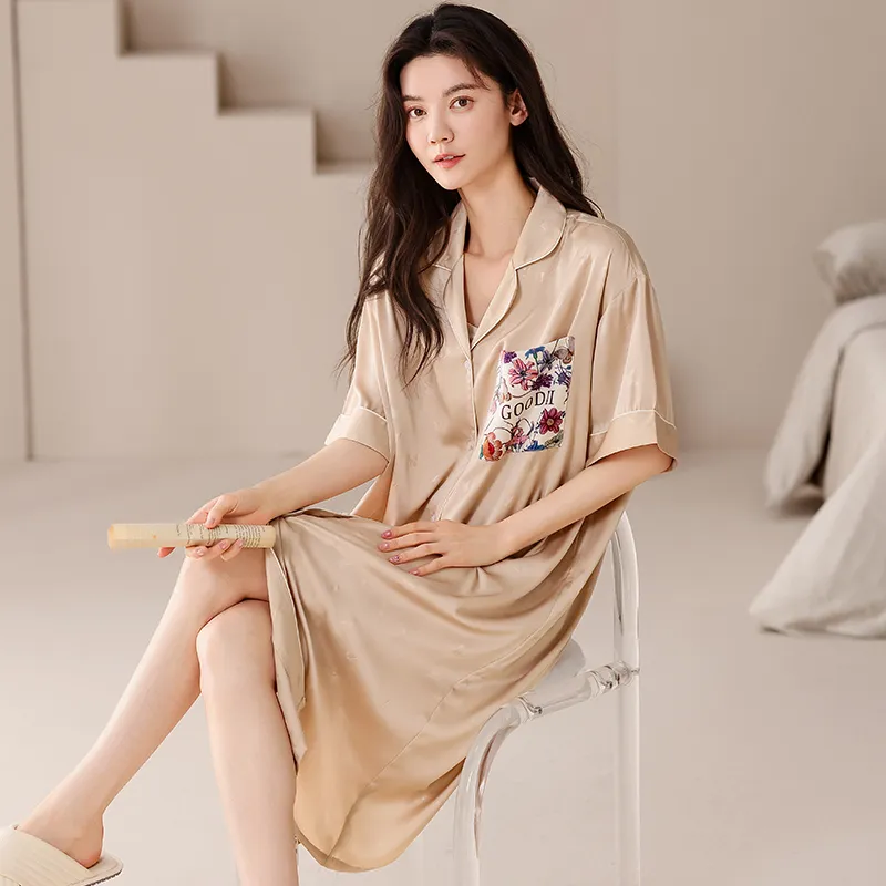 Pretty lady Women's Nightgowns-2