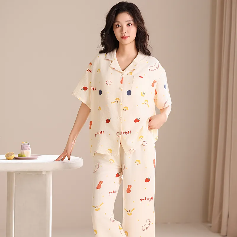 Pretty lady Women's Pajama Sets-5