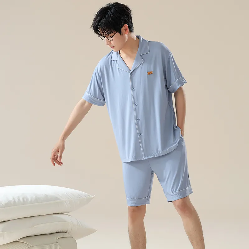 Pretty lady Men Pajama Sets-1