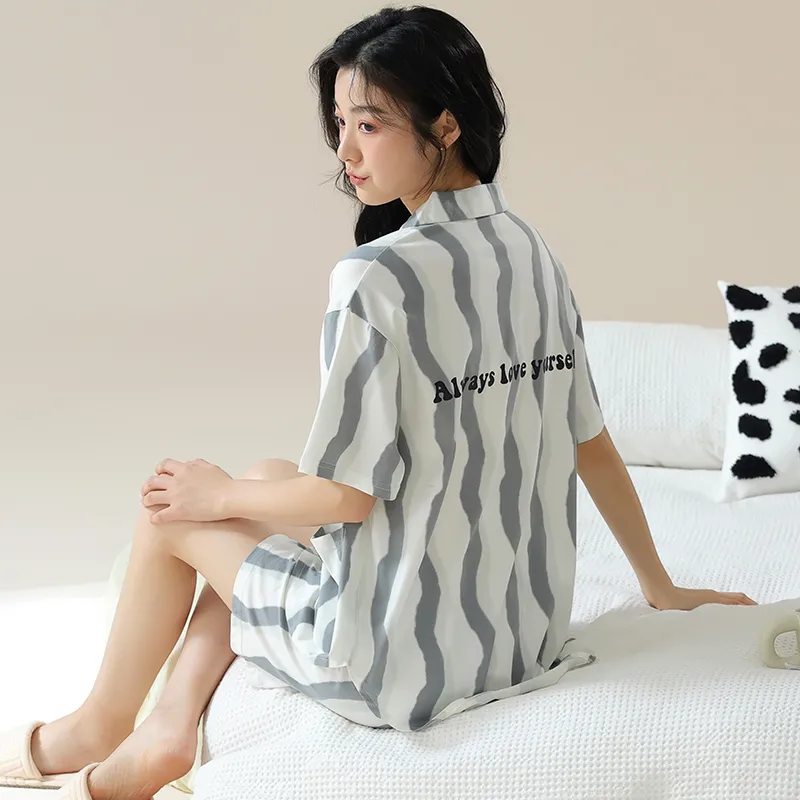 Pretty lady Women's Pajama Sets-4