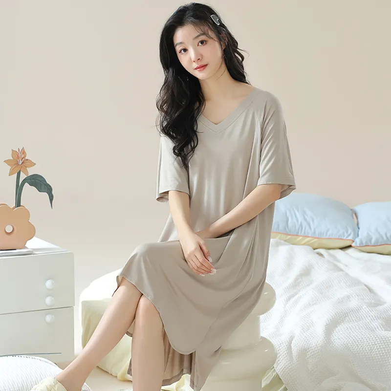 Pretty lady Women's Nightgowns-5