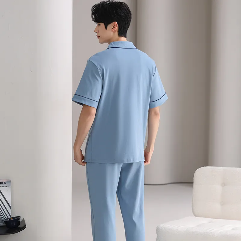 Pretty lady Men Pajama Sets-4