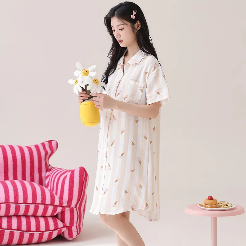 Pretty lady Women's Nightgowns-3