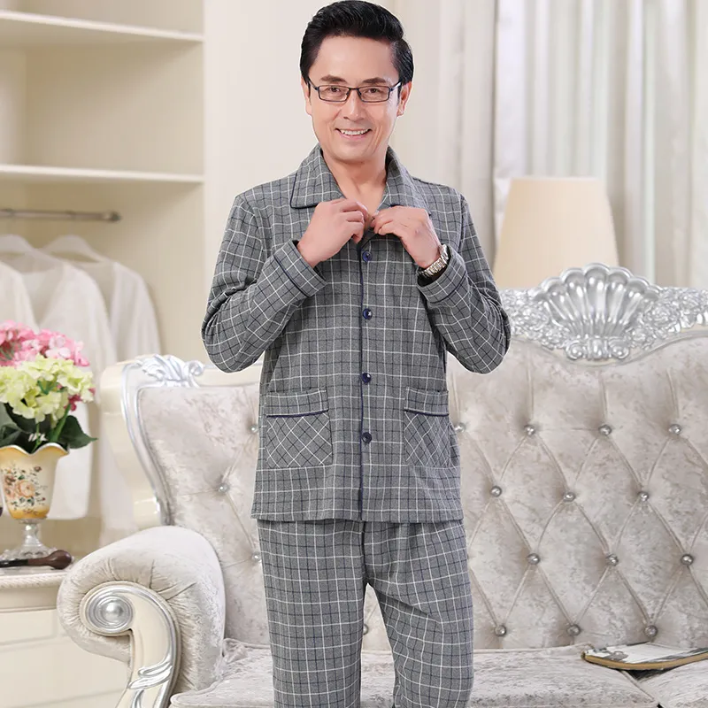 Pretty lady Men Pajama Sets-25
