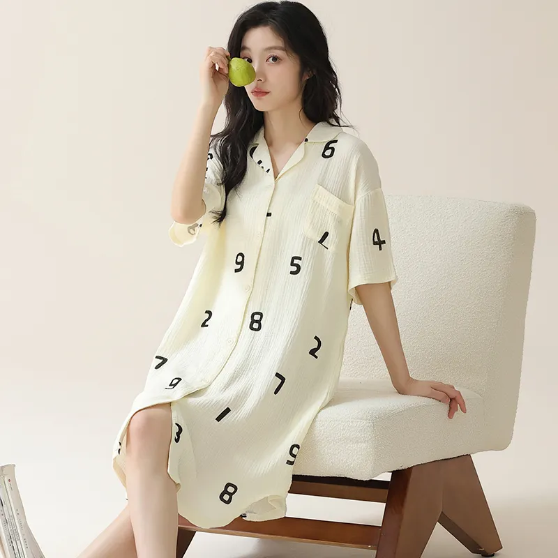 Pretty lady Women's Nightgowns-3