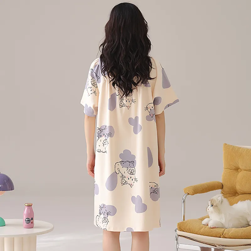 Pretty lady Women's Nightgowns-4