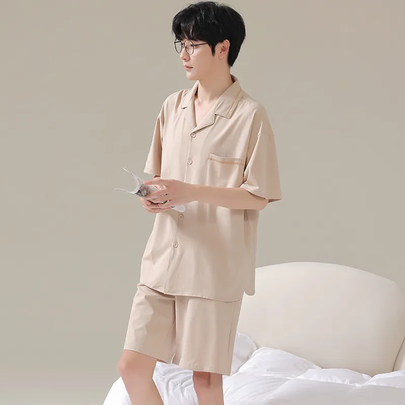 Pretty lady Men Pajama Sets-2