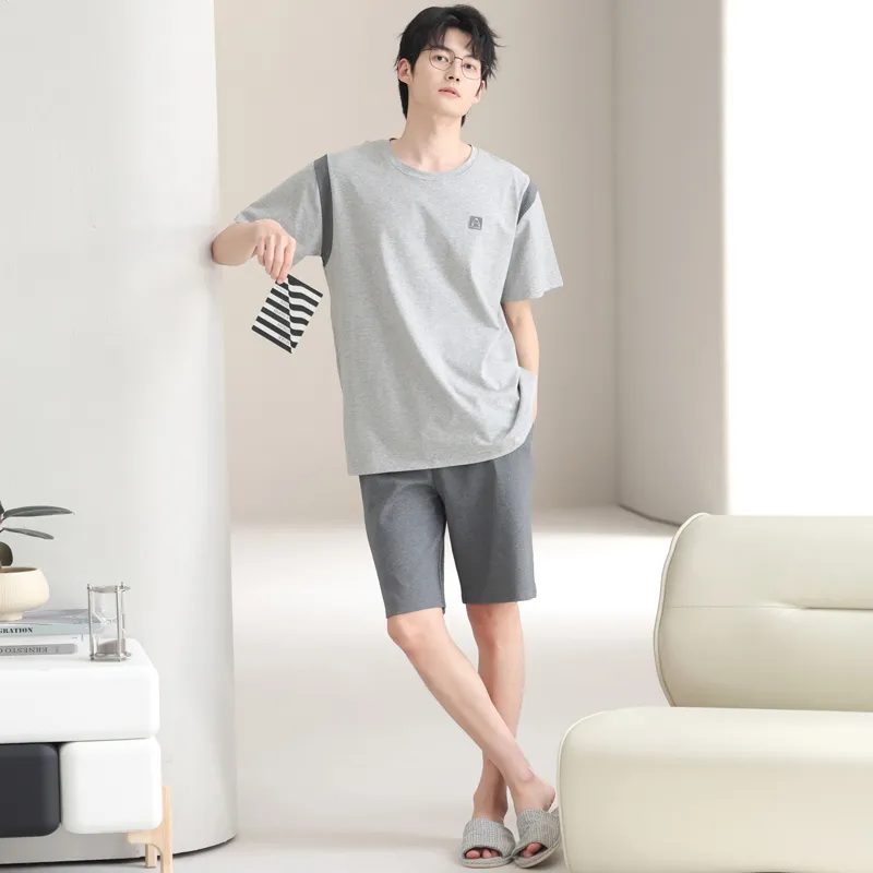 Pretty lady Men Pajama Sets-1