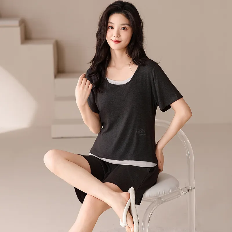 Pretty lady Women's Pajama Sets-2