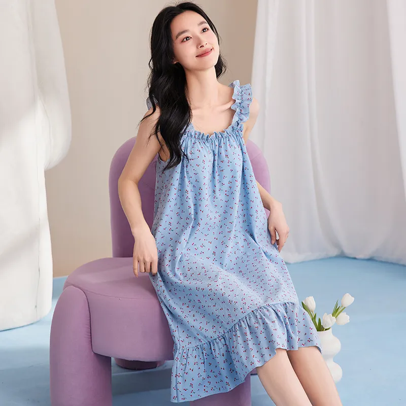 Pretty lady Women's Nightgowns-2