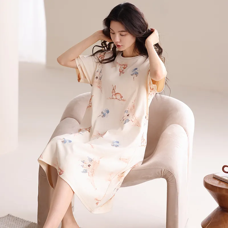 Pretty lady Women's Nightgowns-5