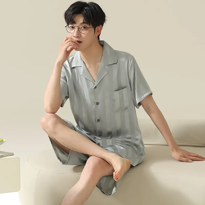 Pretty lady Men Pajama Sets-3
