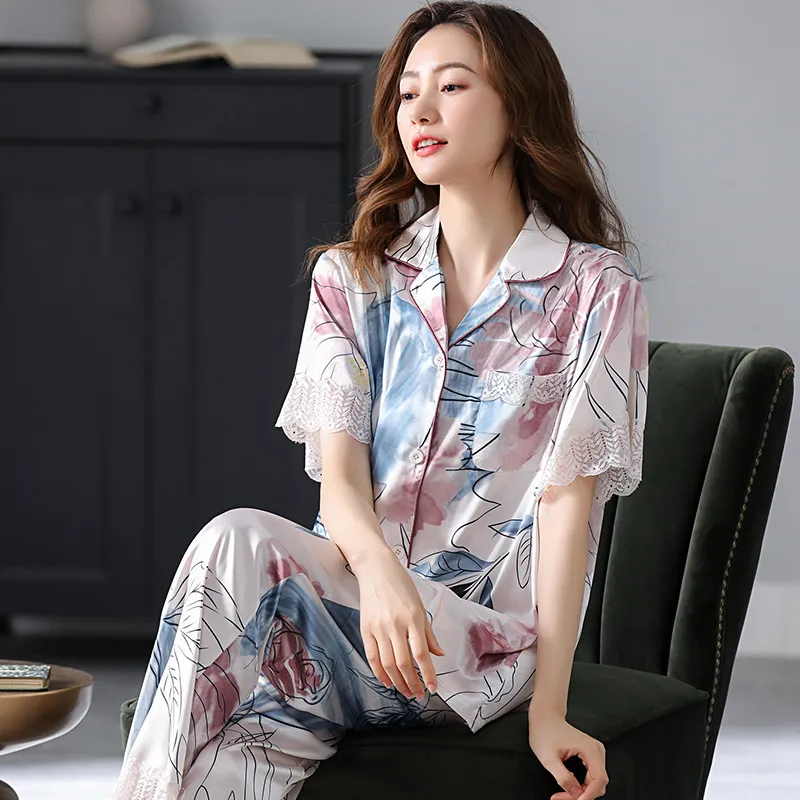 Pretty Lady Pajama Set Women's Image Color-2