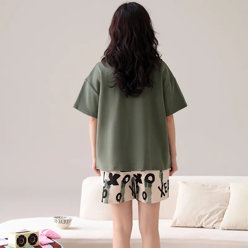 Pretty lady Women's Pajama Sets-4