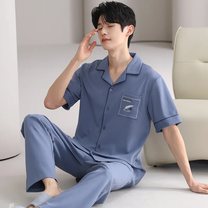 Pretty lady Men Pajama Sets-2