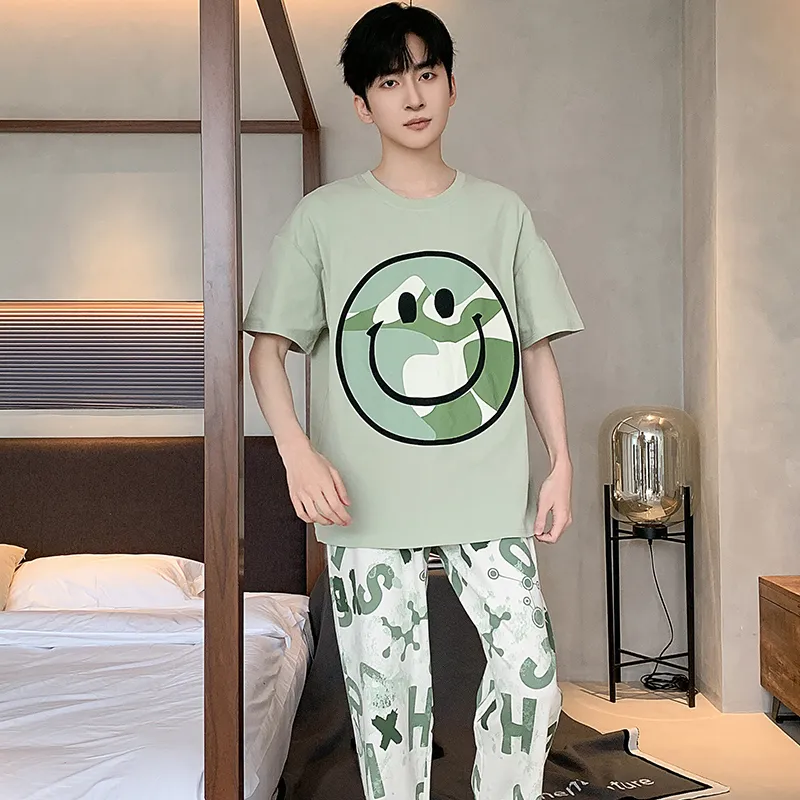 Pretty lady Men Pajama Sets-1