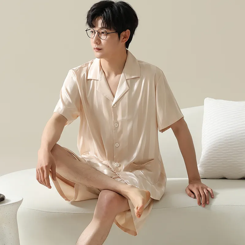 Pretty lady Men Pajama Sets-3