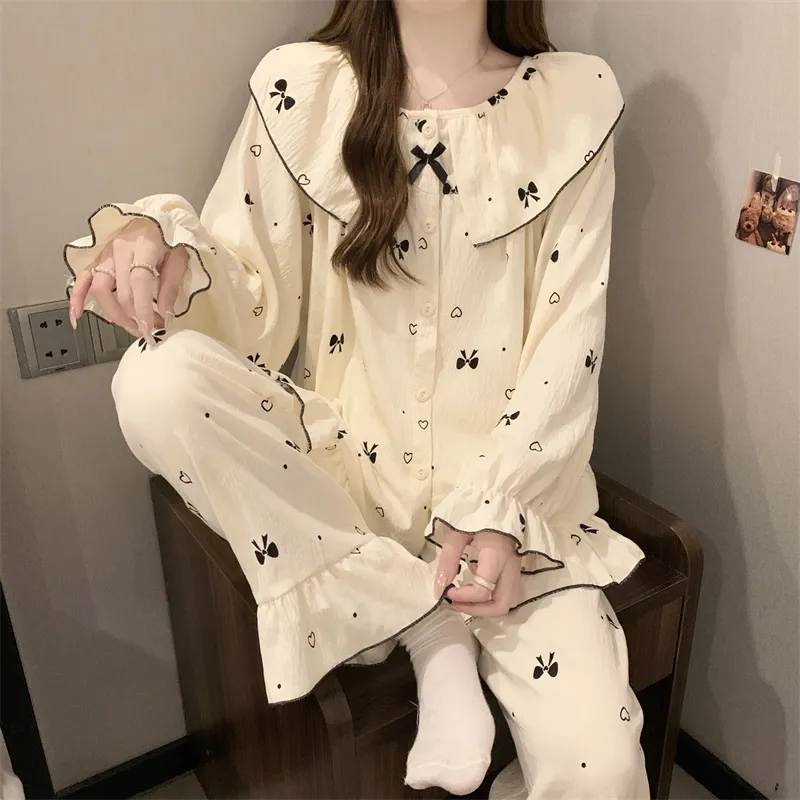 Pretty lady Women's Pajama Sets-5