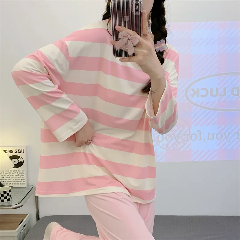 Pretty lady Women's Pajama Sets-15