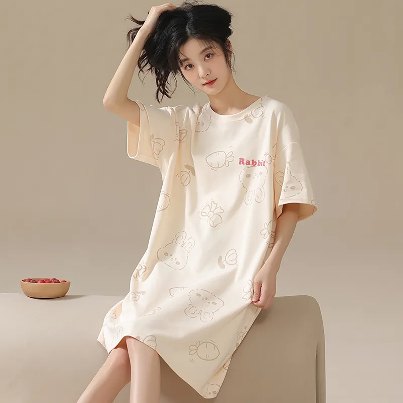 Pretty lady Women's Nightgowns-5