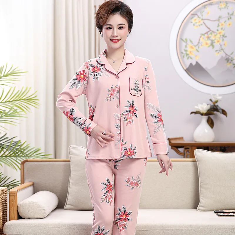 Pretty lady Women's Pajama Sets-19