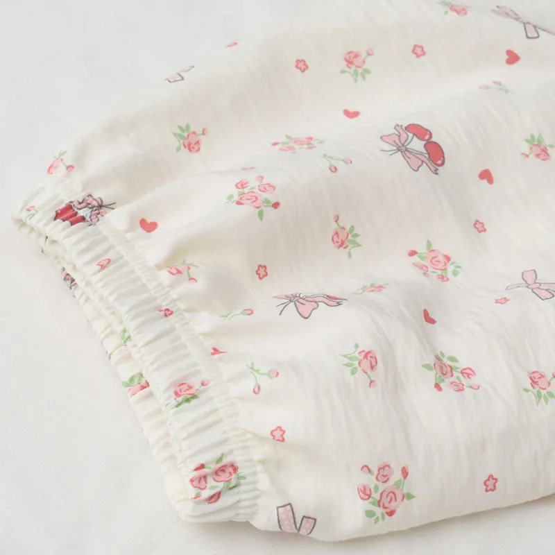 Pretty Lady Pajama Set Women's Apricot-6