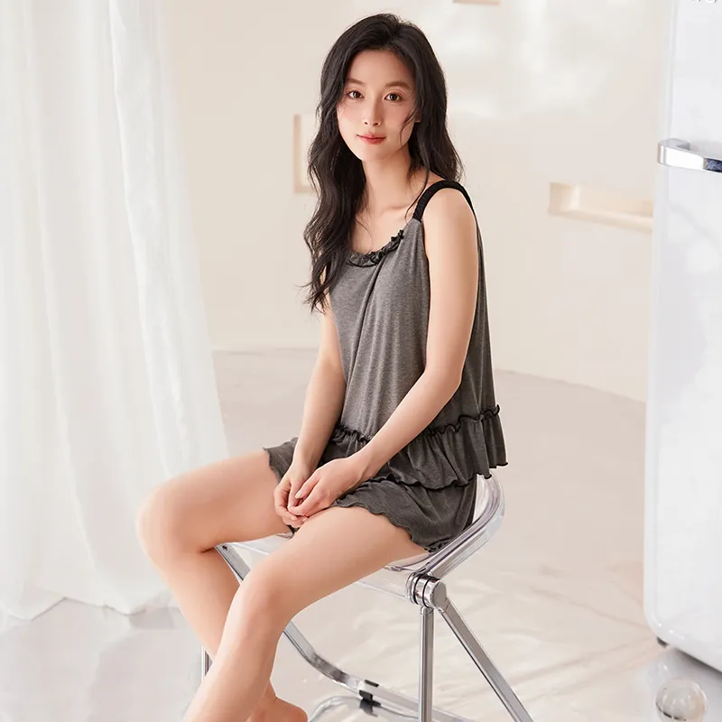 Pretty lady Women's Pajama Sets-2