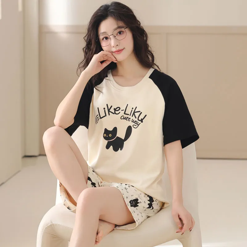 Pretty lady Women's Pajama Sets-2