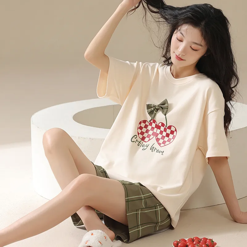 Pretty lady Women's Pajama Sets-2