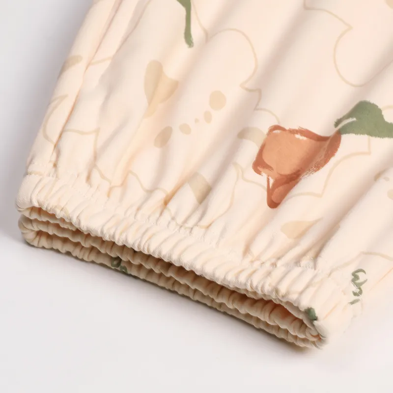 Pretty Lady Pajama Set Women's Apricot-7