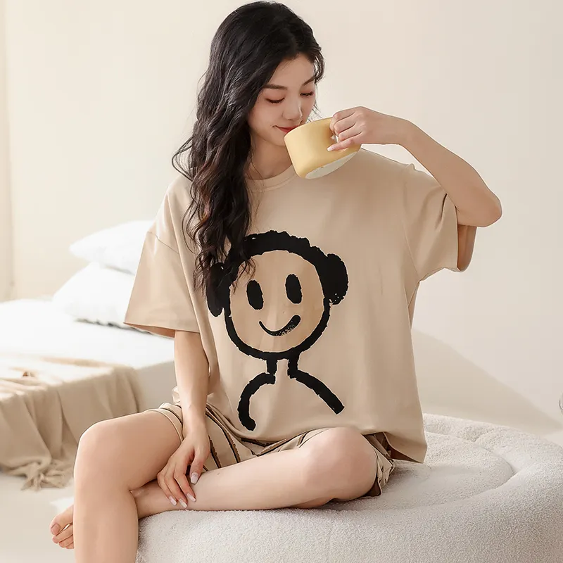 Pretty lady Women's Pajama Sets-5