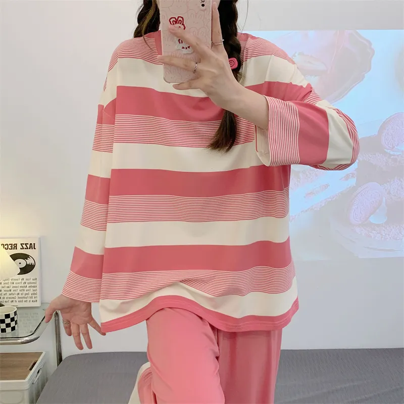 Pretty lady Women's Pajama Sets-4