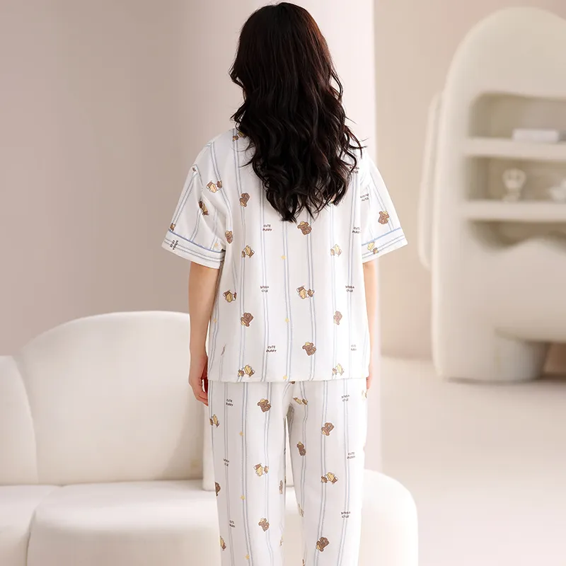 Pretty lady Women's Pajama Sets-4