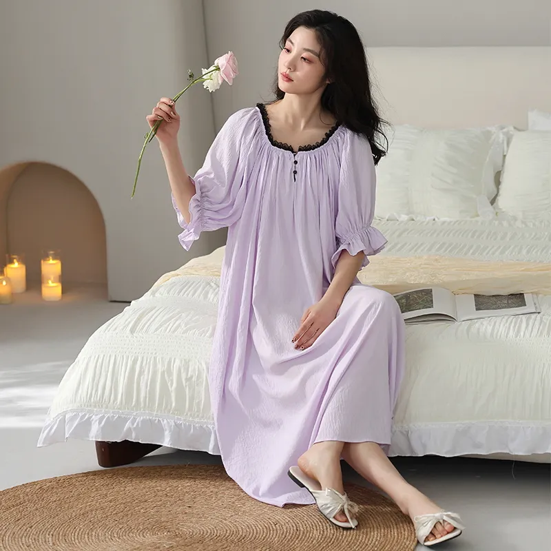 Pretty lady Women's Nightgowns-5