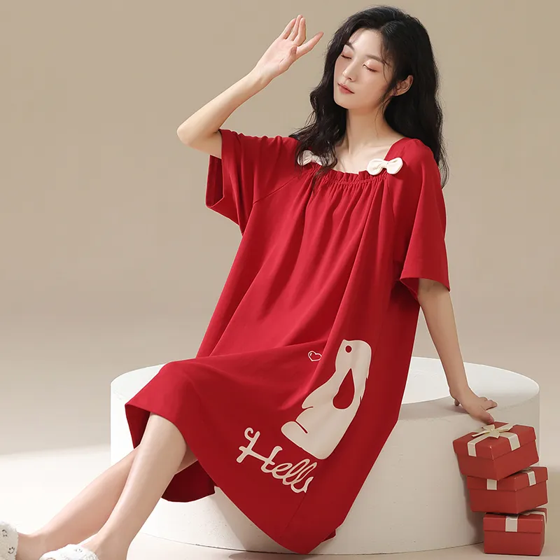 Pretty lady Women's Nightgowns-5