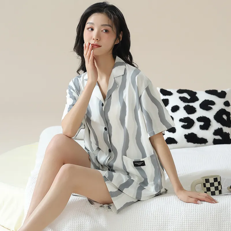 Pretty lady Women's Pajama Sets-3