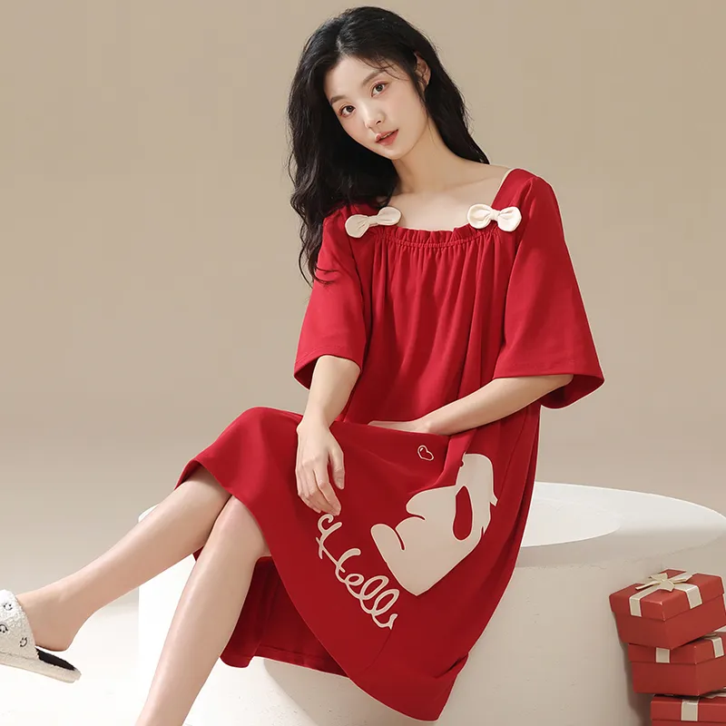 Pretty lady Women's Nightgowns-3