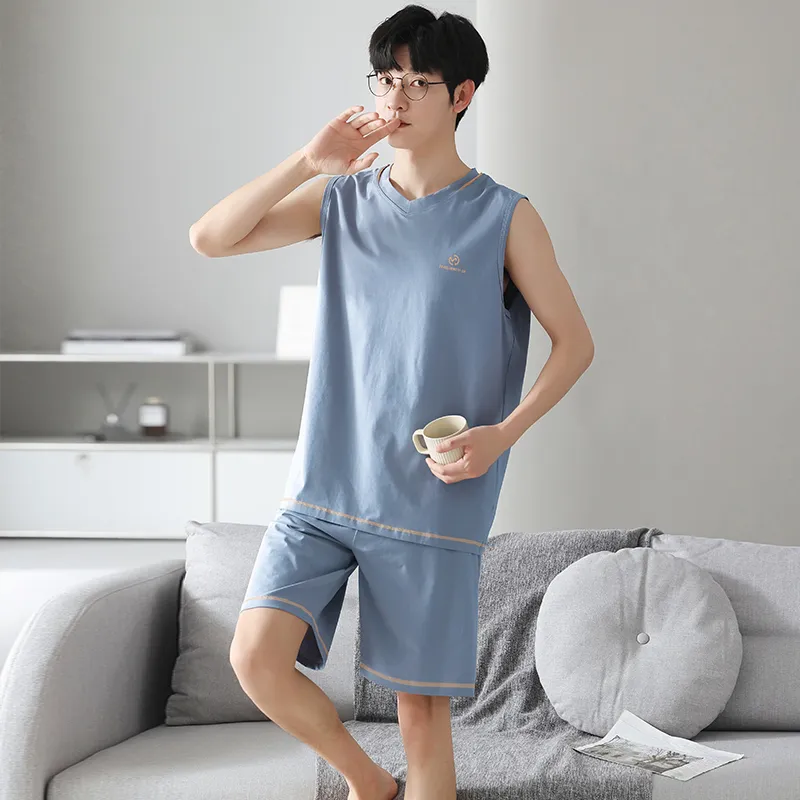 Pretty lady Men Pajama Sets-1