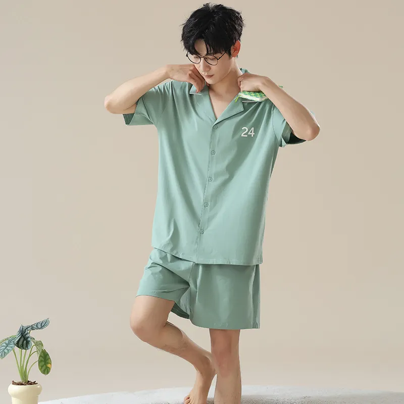 Pretty lady Men Pajama Sets-2