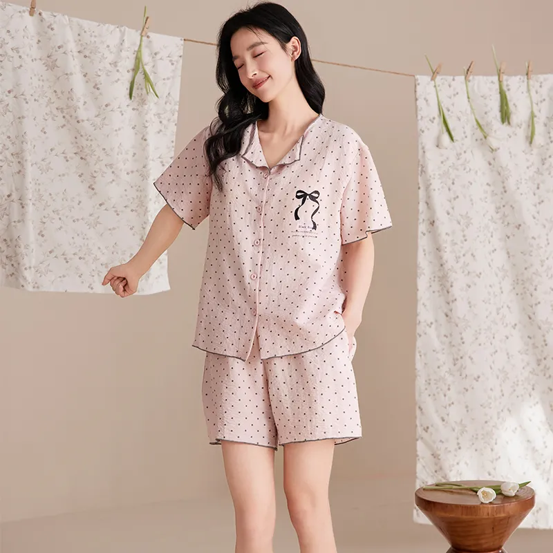 Pretty lady Women's Pajama Sets-4