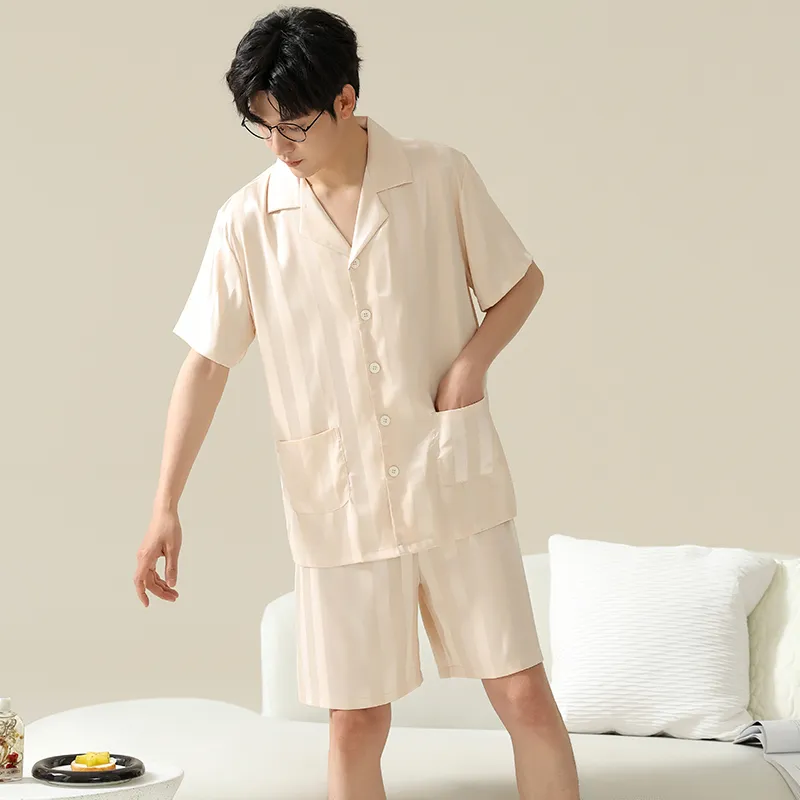 Pretty lady Men Pajama Sets-1